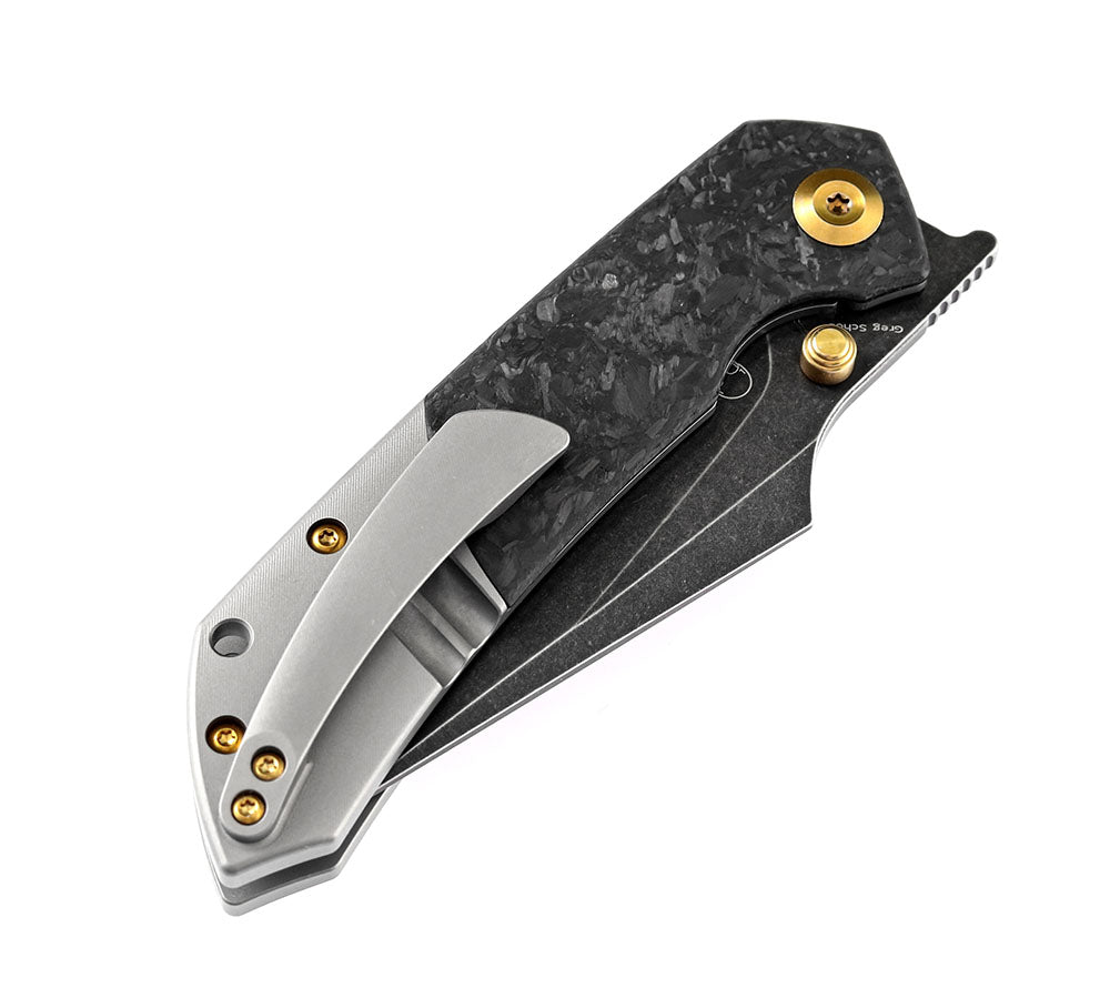KANSEPT KNIVES - FENRIR K1034 - S35VN blade - Greg Schob Design