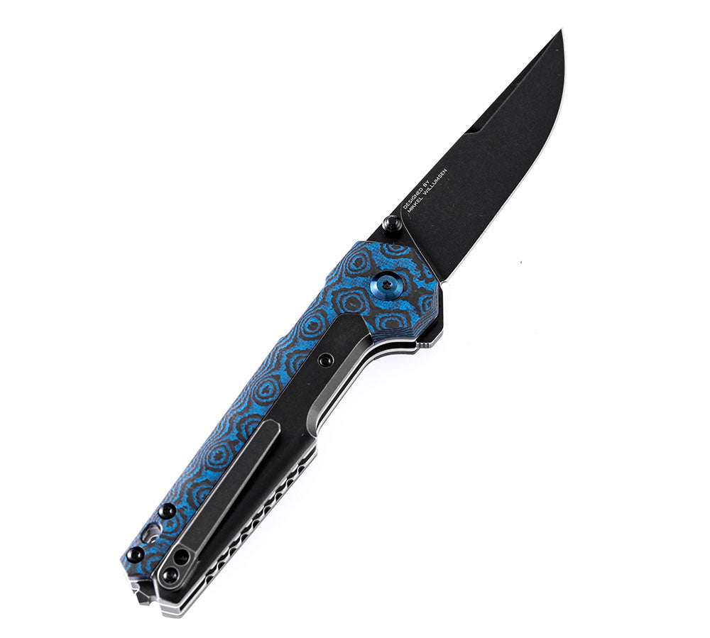 KANSEPT KNIVES - EDC TAC K2009 - BLACK S35VN BLADES - LIMITED EDITIONS