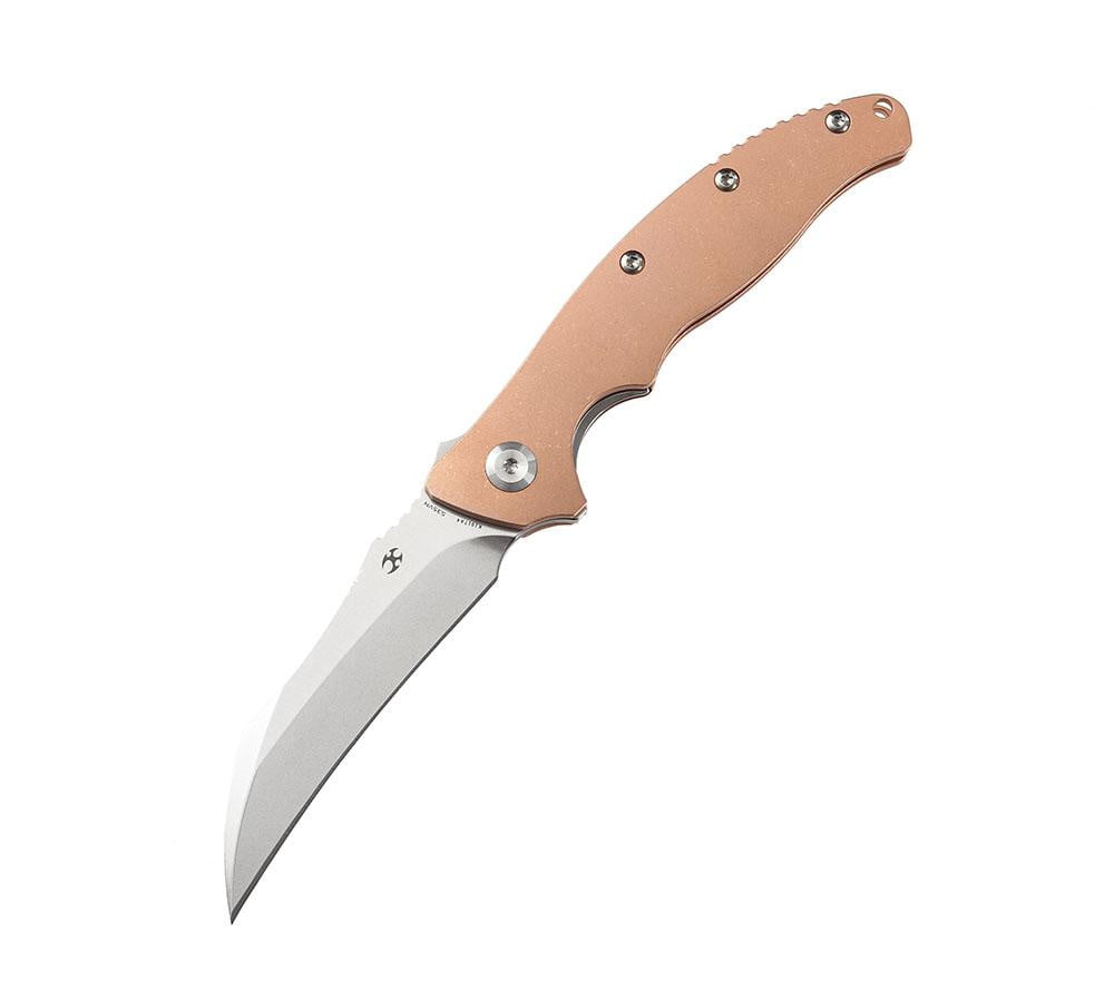** HERE NOW ** KANSEPT KNIVES - COPPERHEAD K1017 - S35VN OR 154CM BLADE - VARIOUS HANDLES - BOBBY BRANTON DESIGN - True Talon
