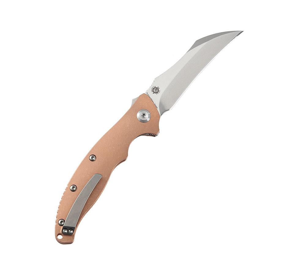 ** HERE NOW ** KANSEPT KNIVES - COPPERHEAD K1017 - S35VN OR 154CM BLADE - VARIOUS HANDLES - BOBBY BRANTON DESIGN - True Talon