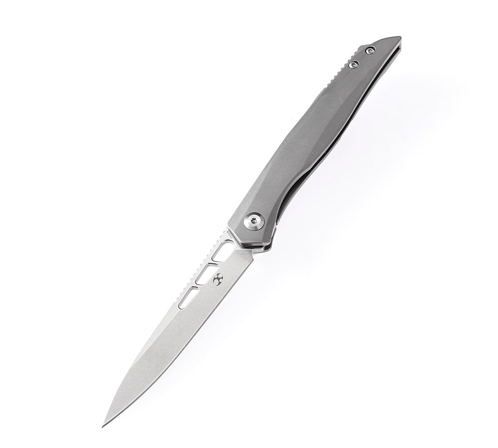 ** BACK AGAIN ** KANSEPT KNIVES - Lucky Star 1013 - S35VN Blade - Titanium Handle - Max Tkachuck Design