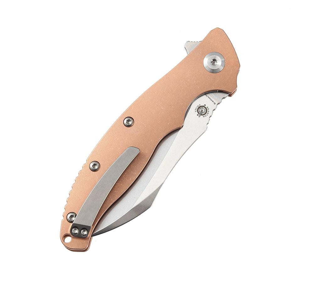 ** HERE NOW ** KANSEPT KNIVES - COPPERHEAD K1017 - S35VN OR 154CM BLADE - VARIOUS HANDLES - BOBBY BRANTON DESIGN - True Talon