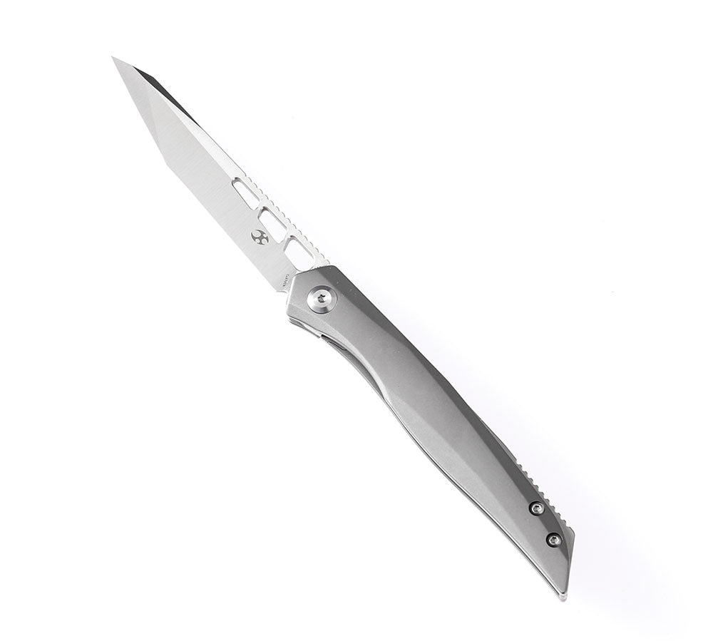 ** BACK AGAIN ** KANSEPT KNIVES - Lucky Star 1013 - S35VN Blade - Titanium Handle - Max Tkachuck Design