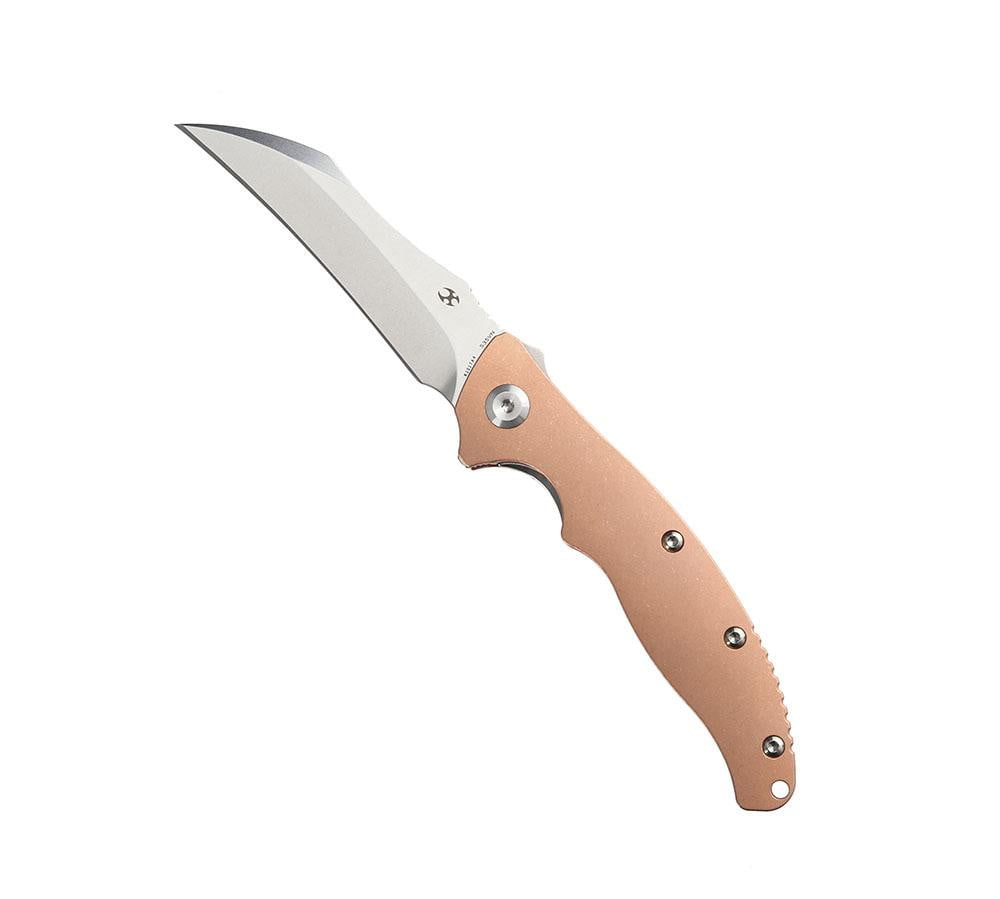 ** HERE NOW ** KANSEPT KNIVES - COPPERHEAD K1017 - S35VN OR 154CM BLADE - VARIOUS HANDLES - BOBBY BRANTON DESIGN - True Talon