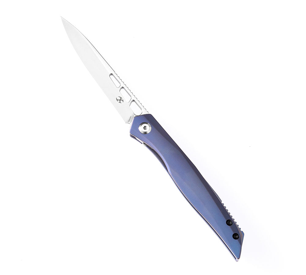 ** BACK AGAIN ** KANSEPT KNIVES - Lucky Star 1013 - S35VN Blade - Titanium Handle - Max Tkachuck Design