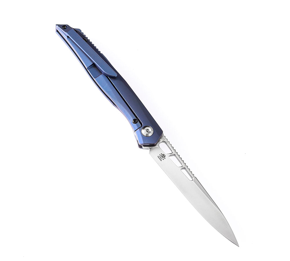 ** BACK AGAIN ** KANSEPT KNIVES - Lucky Star 1013 - S35VN Blade - Titanium Handle - Max Tkachuck Design