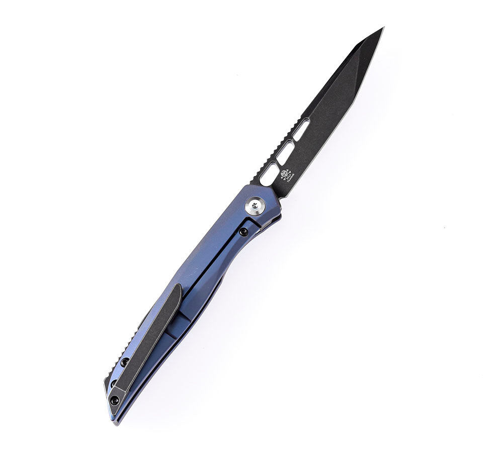 ** BACK AGAIN ** KANSEPT KNIVES - Lucky Star 1013 - S35VN Blade - Titanium Handle - Max Tkachuck Design