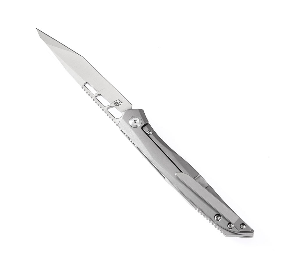 ** BACK AGAIN ** KANSEPT KNIVES - Lucky Star 1013 - S35VN Blade - Titanium Handle - Max Tkachuck Design