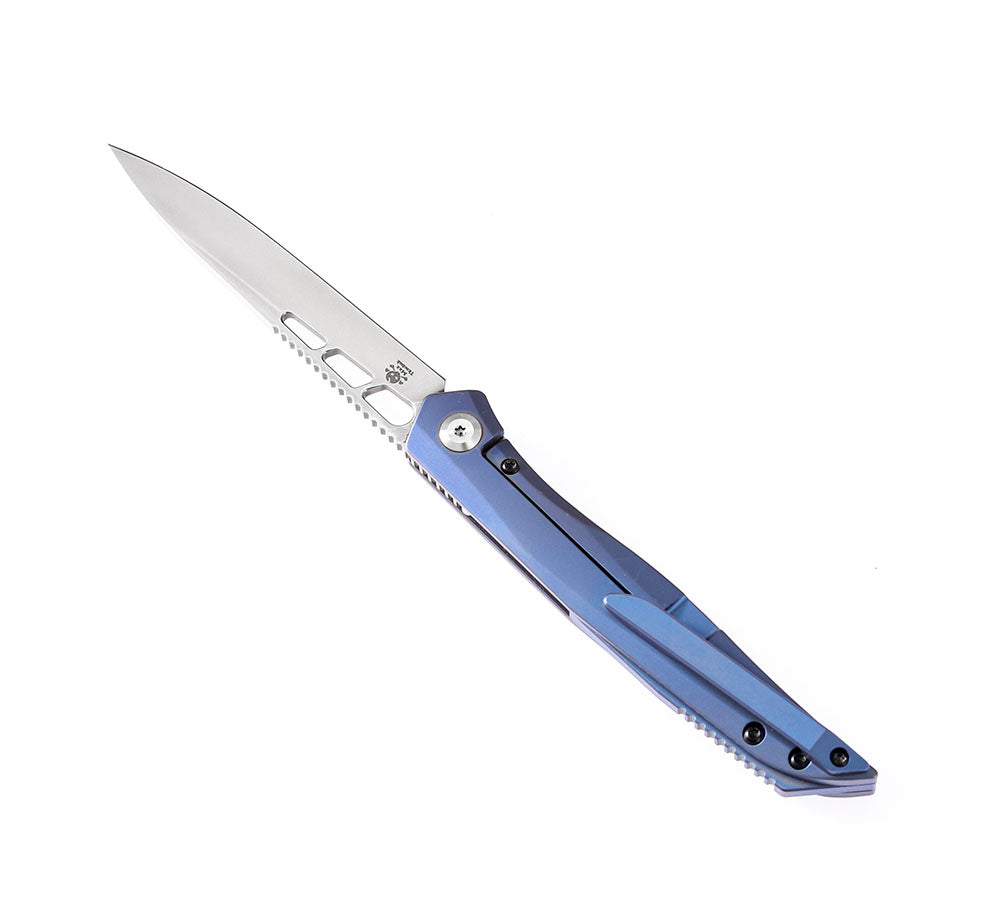 ** BACK AGAIN ** KANSEPT KNIVES - Lucky Star 1013 - S35VN Blade - Titanium Handle - Max Tkachuck Design