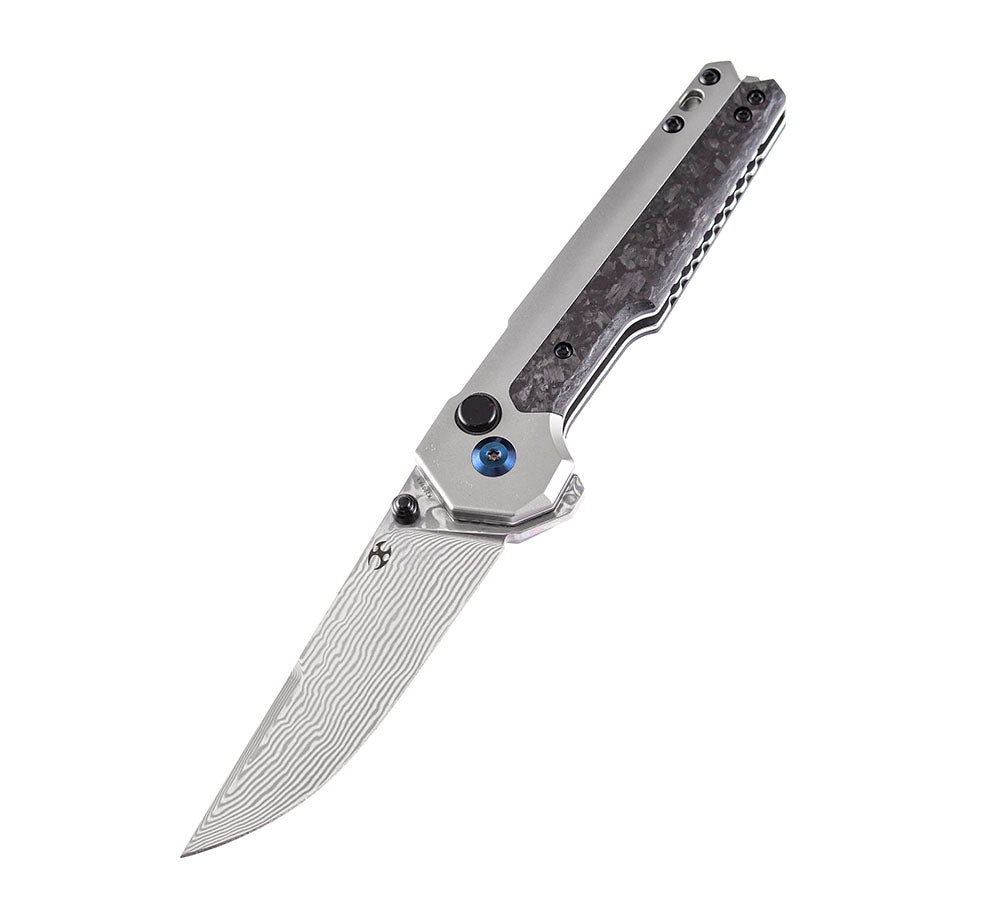 ** HERE NOW ** KANSEPT KNIVES - EDC TAC K2009 - DAMASCUS BLADES - LIMITED EDITIONS