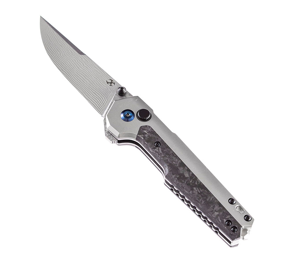 ** HERE NOW ** KANSEPT KNIVES - EDC TAC K2009 - DAMASCUS BLADES - LIMITED EDITIONS