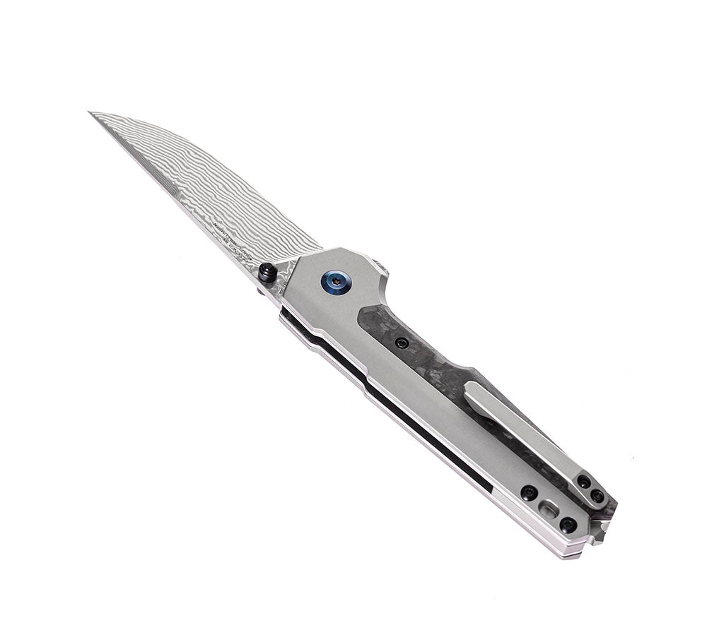 ** HERE NOW ** KANSEPT KNIVES - EDC TAC K2009 - DAMASCUS BLADES - LIMITED EDITIONS