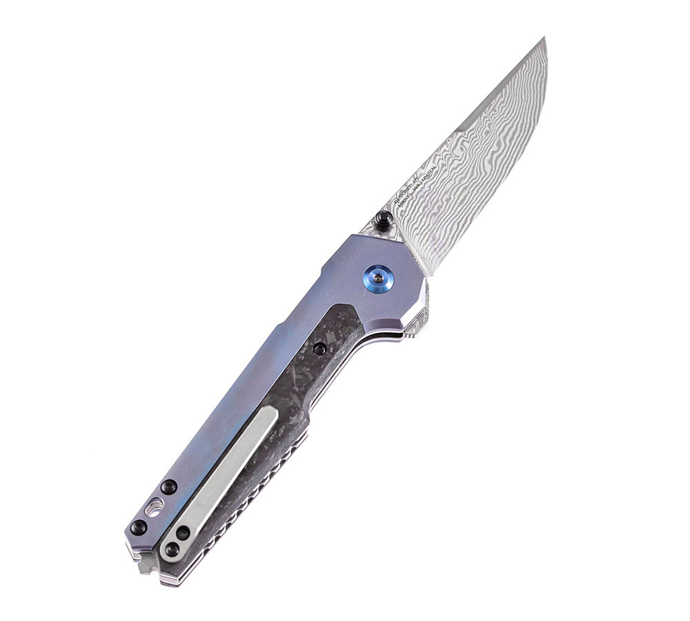** HERE NOW ** KANSEPT KNIVES - EDC TAC K2009 - DAMASCUS BLADES - LIMITED EDITIONS