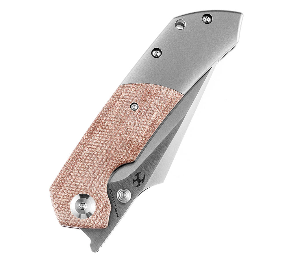 KANSEPT KNIVES - FENRIR K1034 - S35VN blade - Greg Schob Design