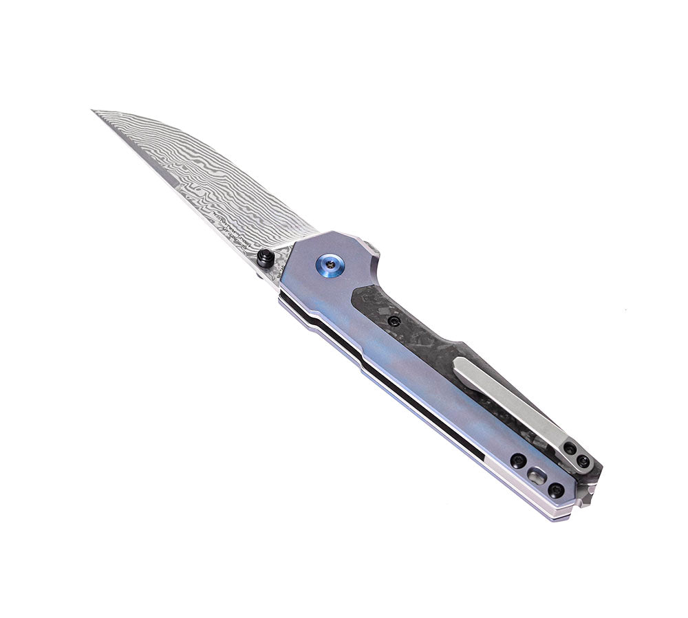 ** HERE NOW ** KANSEPT KNIVES - EDC TAC K2009 - DAMASCUS BLADES - LIMITED EDITIONS
