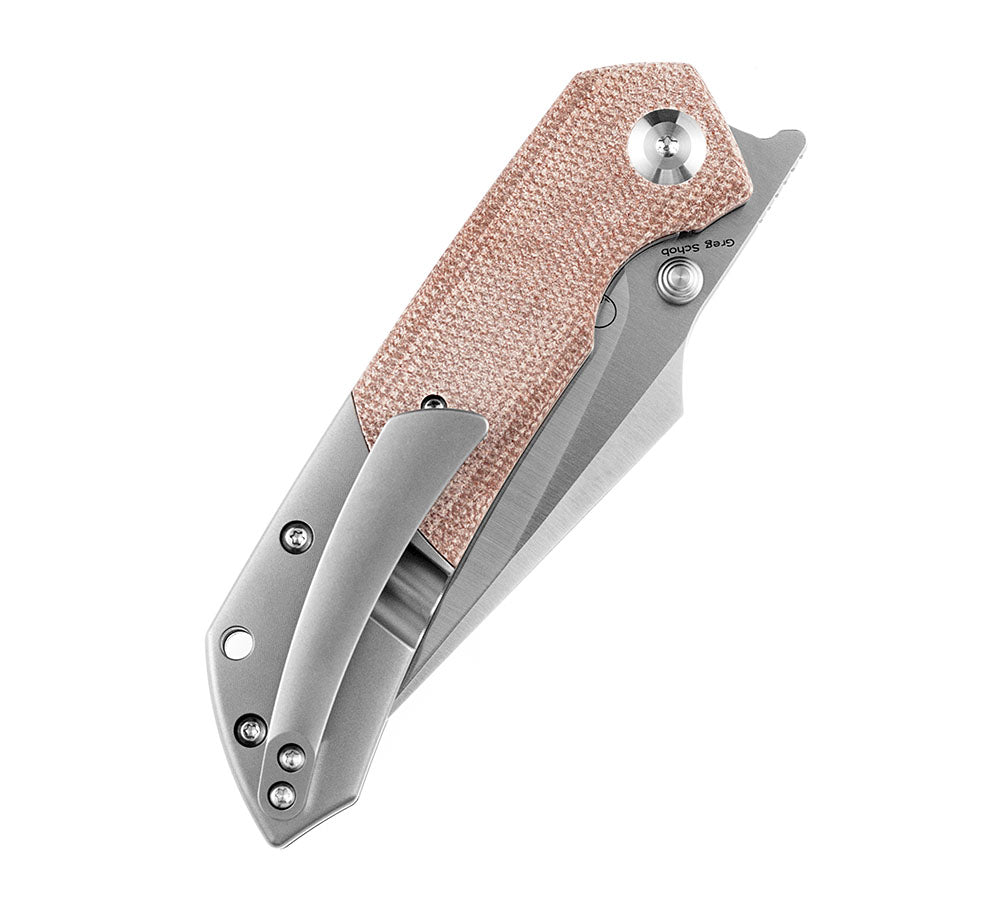 KANSEPT KNIVES - FENRIR K1034 - S35VN blade - Greg Schob Design