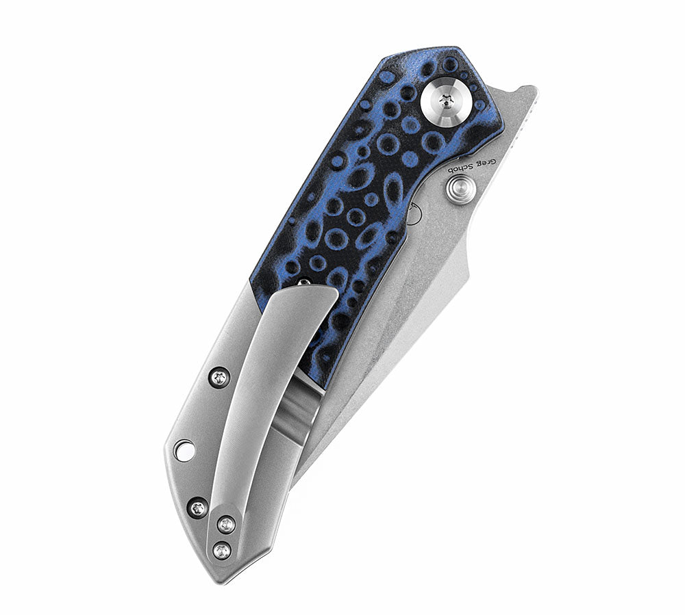 KANSEPT KNIVES - FENRIR K1034 - S35VN blade - Greg Schob Design