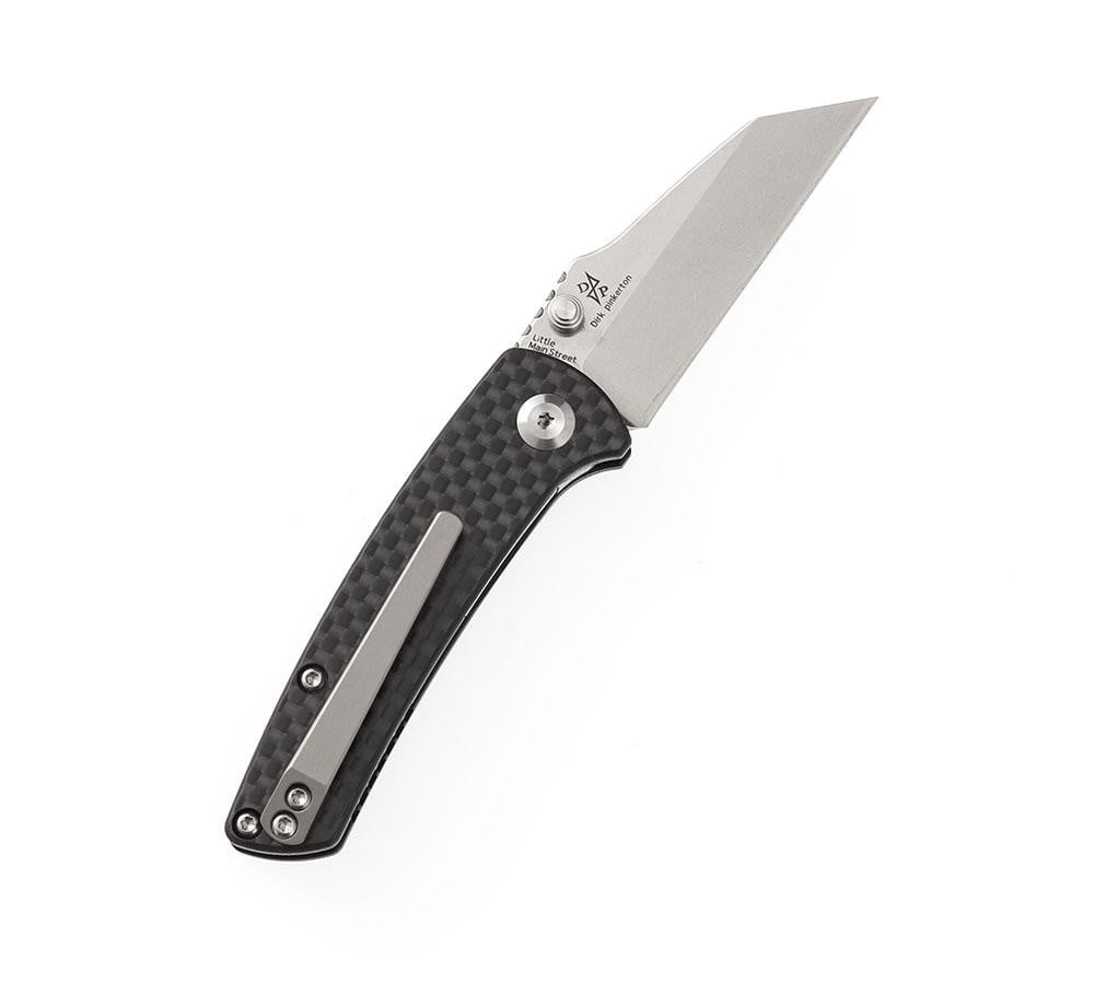 ** HERE NOW ** KANSEPT KNIVES - Little Main Street T2015 - 154CM blade - Carbon Fiber or G10 Handle - True Talon