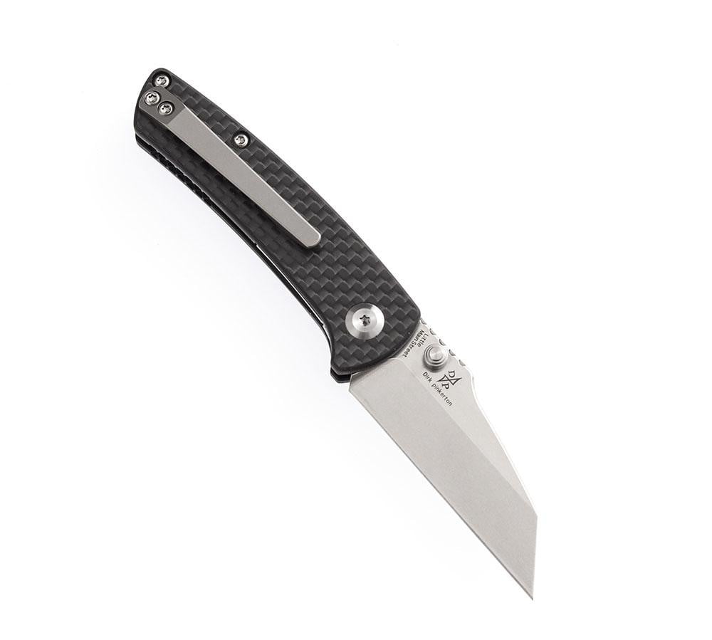 ** HERE NOW ** KANSEPT KNIVES - Little Main Street T2015 - 154CM blade - Carbon Fiber or G10 Handle - True Talon