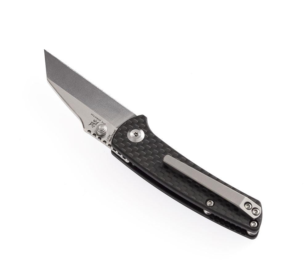 ** HERE NOW ** KANSEPT KNIVES - Little Main Street T2015 - 154CM blade - Carbon Fiber or G10 Handle - True Talon