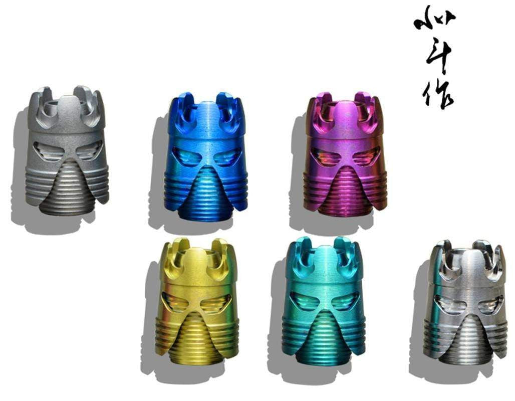**$35 SALE** Titanium Bead "Samurai Helmet" - True Talon