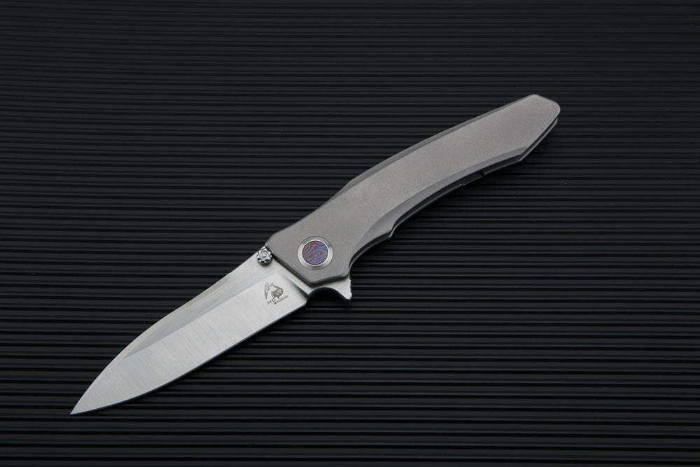 ** NOW HERE** Maxace AMBER II - M390 Blade - INTEGRAL HANDLE - ZIRMASCUS HIGHLIGHTS - True Talon