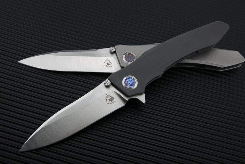 ** NOW HERE** Maxace AMBER II - M390 Blade - INTEGRAL HANDLE - ZIRMASCUS HIGHLIGHTS - True Talon