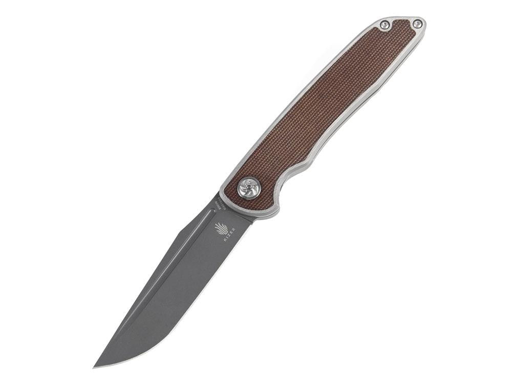 ** HERE NOW ** Kizer Ki4510 - Matanzas - S35VN Blade - Carbon Fiber or Micarta - True Talon