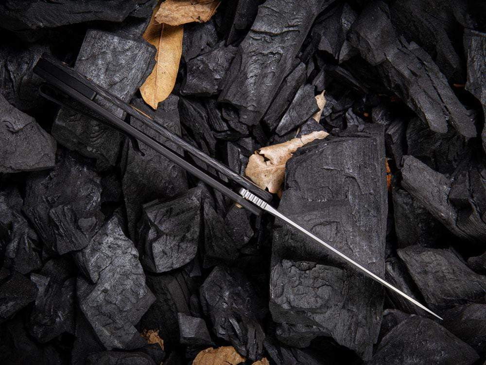 WE Knife - 2001 KITEFIN - S35VN Blade - Carbon Fiber or Titanium Handle - True Talon