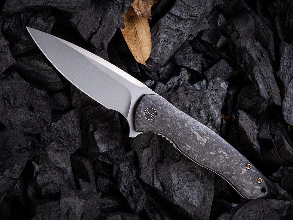 WE Knife - 2001 KITEFIN - S35VN Blade - Carbon Fiber or Titanium Handle - True Talon