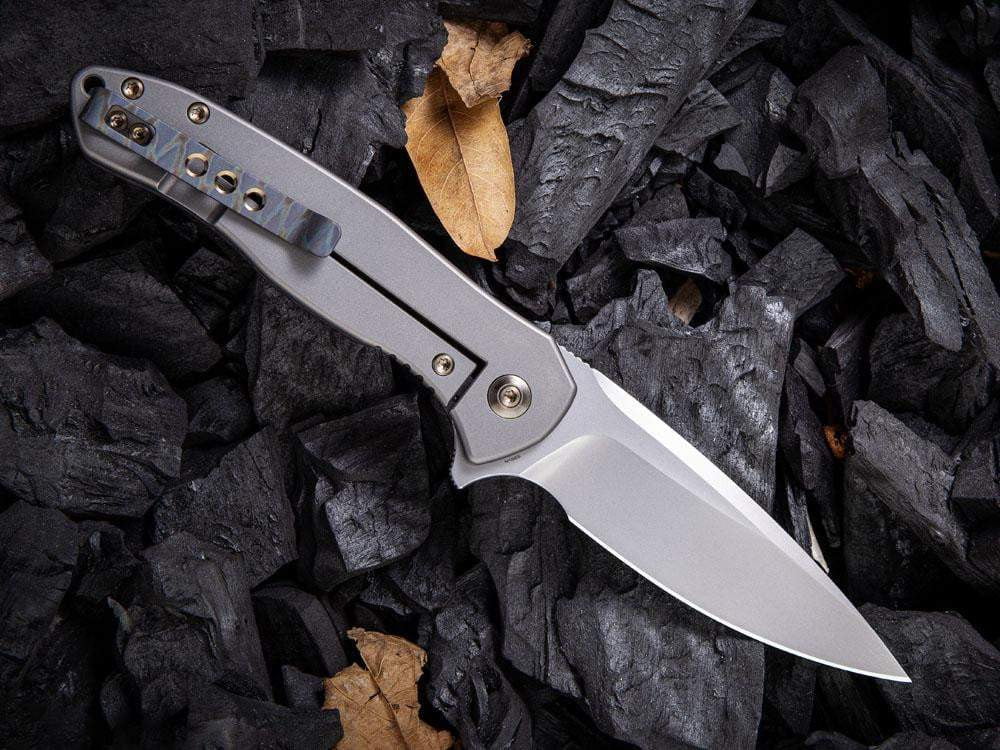 WE Knife - 2001 KITEFIN - S35VN Blade - Carbon Fiber or Titanium Handle - True Talon