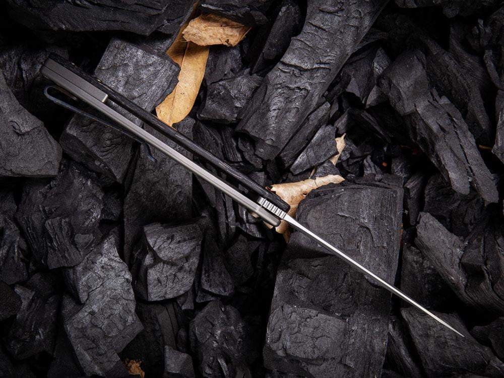 WE Knife - 2001 KITEFIN - S35VN Blade - Carbon Fiber or Titanium Handle - True Talon