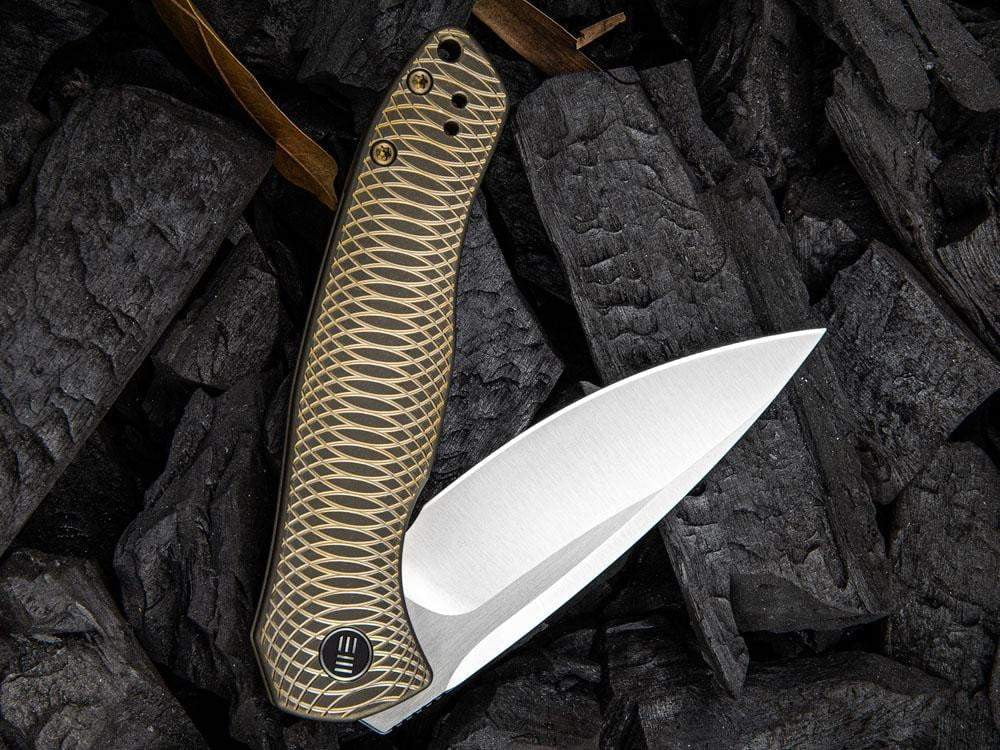 WE Knife - 2001 KITEFIN - S35VN Blade - Carbon Fiber or Titanium Handle - True Talon