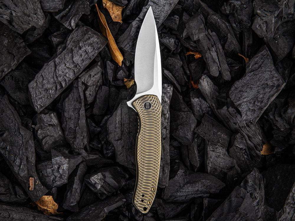 WE Knife - 2001 KITEFIN - S35VN Blade - Carbon Fiber or Titanium Handle - True Talon