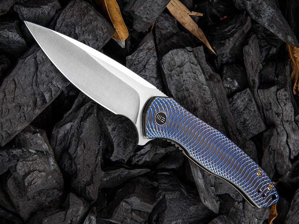 WE Knife - 2001 KITEFIN - S35VN Blade - Carbon Fiber or Titanium Handle - True Talon