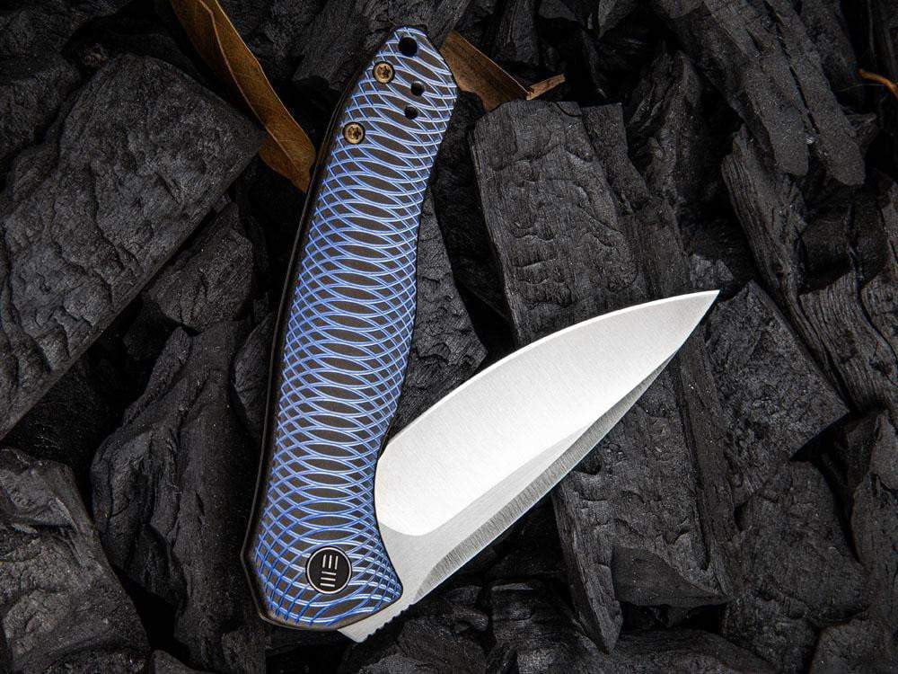 WE Knife - 2001 KITEFIN - S35VN Blade - Carbon Fiber or Titanium Handle - True Talon