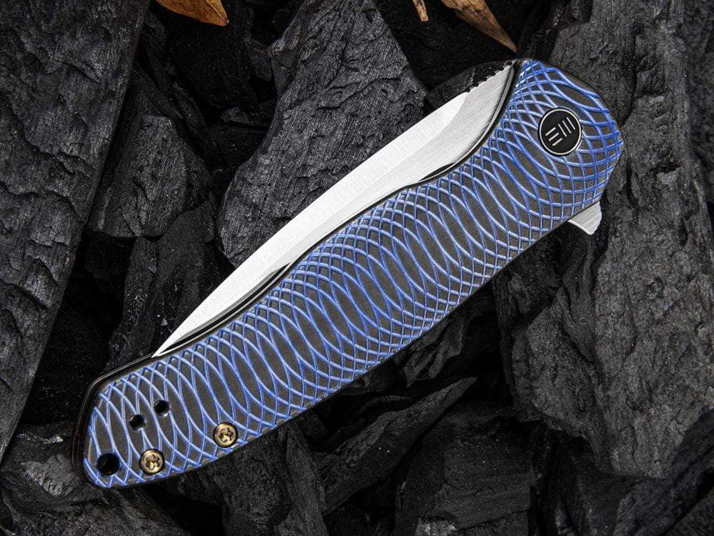WE Knife - 2001 KITEFIN - S35VN Blade - Carbon Fiber or Titanium Handle - True Talon