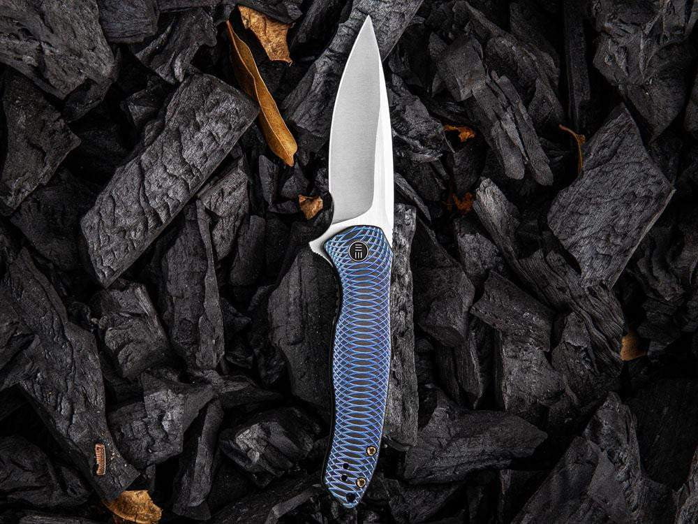 WE Knife - 2001 KITEFIN - S35VN Blade - Carbon Fiber or Titanium Handle - True Talon