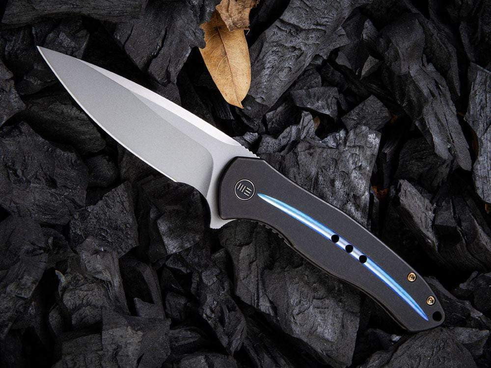 WE Knife - 2001 KITEFIN - S35VN Blade - Carbon Fiber or Titanium Handle - True Talon