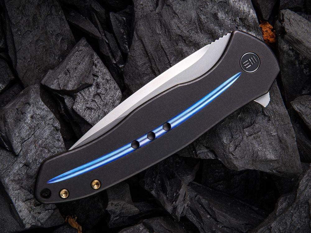 WE Knife - 2001 KITEFIN - S35VN Blade - Carbon Fiber or Titanium Handle - True Talon