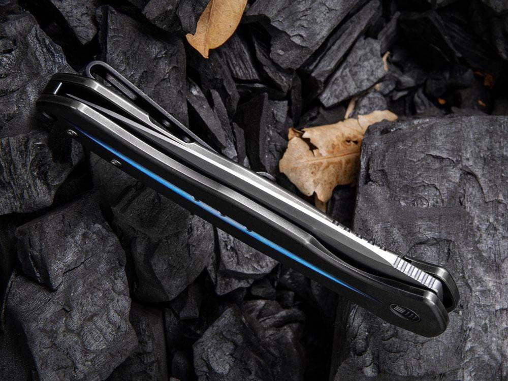 WE Knife - 2001 KITEFIN - S35VN Blade - Carbon Fiber or Titanium Handle - True Talon