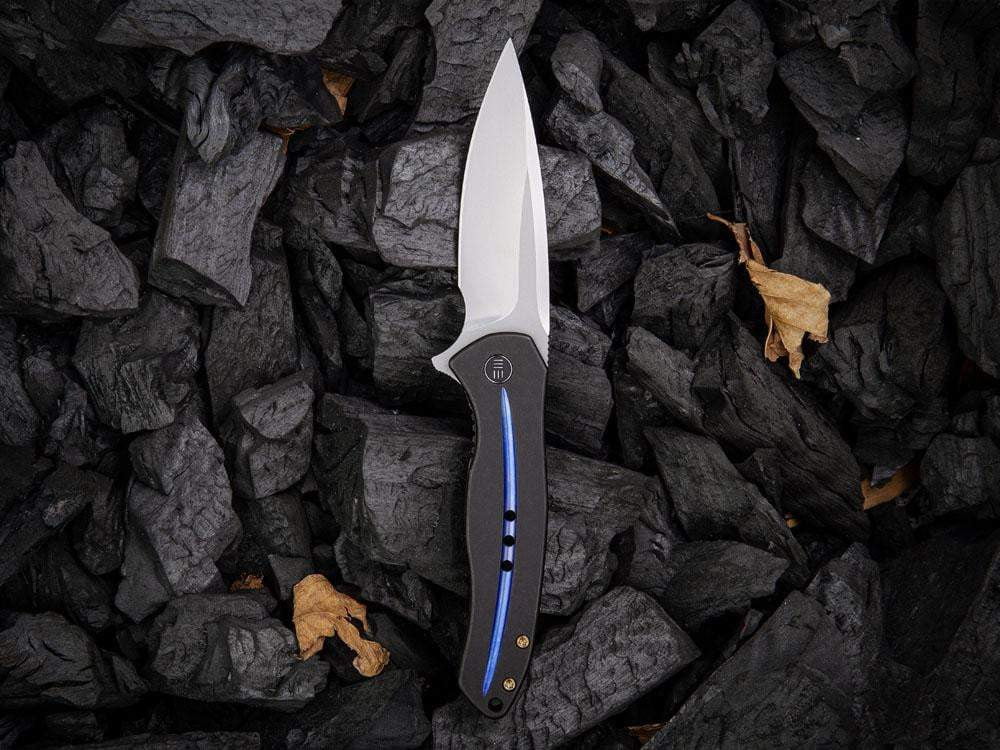 WE Knife - 2001 KITEFIN - S35VN Blade - Carbon Fiber or Titanium Handle - True Talon