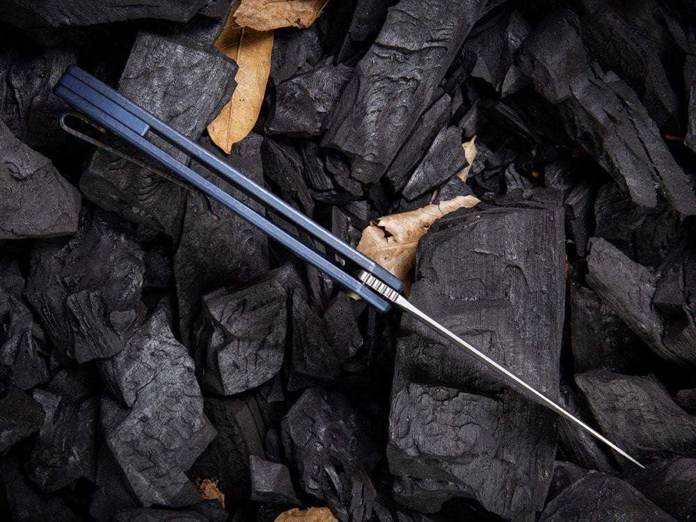 WE Knife - 2001 KITEFIN - S35VN Blade - Carbon Fiber or Titanium Handle - True Talon