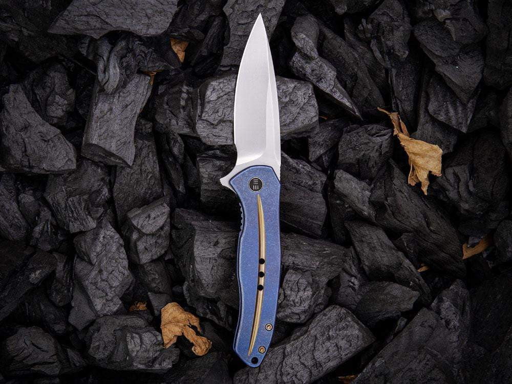 WE Knife - 2001 KITEFIN - S35VN Blade - Carbon Fiber or Titanium Handle - True Talon