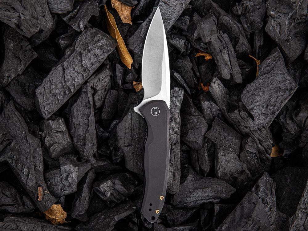WE Knife - 2001 KITEFIN - S35VN Blade - Carbon Fiber or Titanium Handle - True Talon