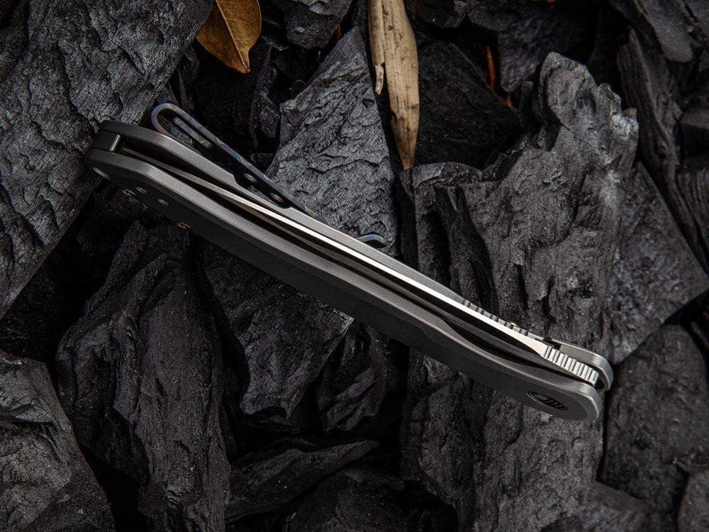 WE Knife - 2001 KITEFIN - S35VN Blade - Carbon Fiber or Titanium Handle - True Talon