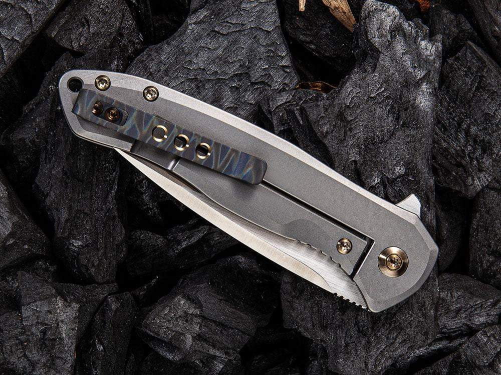 WE Knife - 2001 KITEFIN - S35VN Blade - Carbon Fiber or Titanium Handle - True Talon