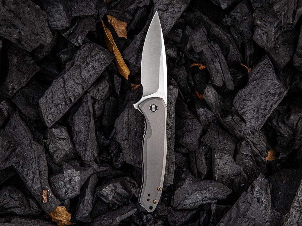 WE Knife - 2001 KITEFIN - S35VN Blade - Carbon Fiber or Titanium Handle - True Talon