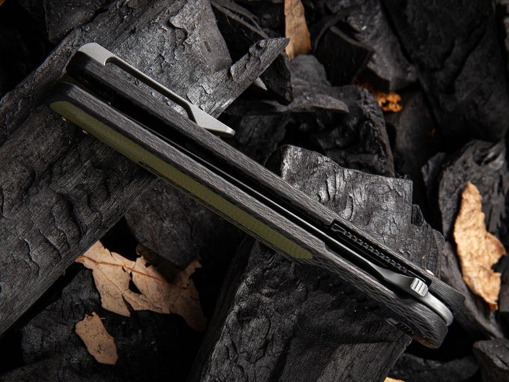 ** BACK AGAIN ** WE Knife 2002 ANGST - S35VN Blade - Carbon Fiber or G10 Handles - True Talon