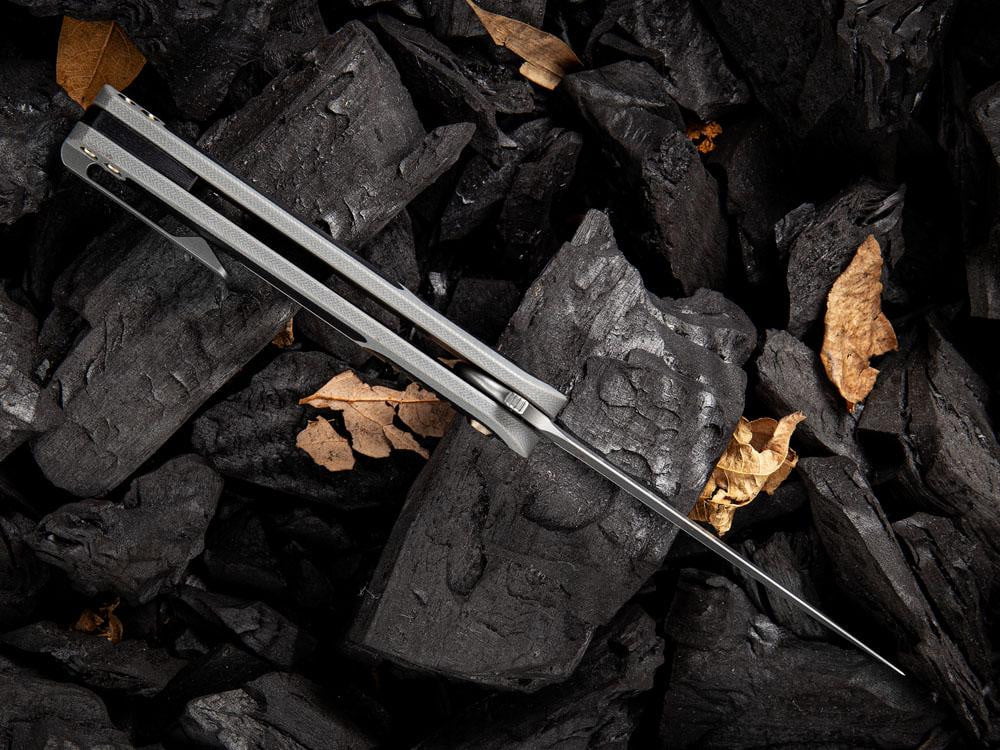 ** BACK AGAIN ** WE Knife 2002 ANGST - S35VN Blade - Carbon Fiber or G10 Handles - True Talon